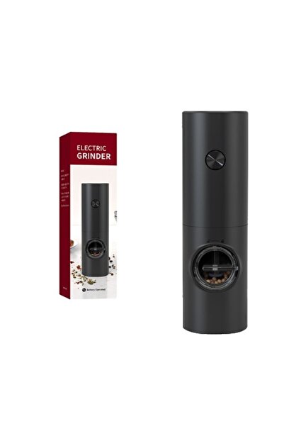 Flippy Electric Coffee and Spice Grinder, Flippy, Battery Charging, 18x5.5cm, Black