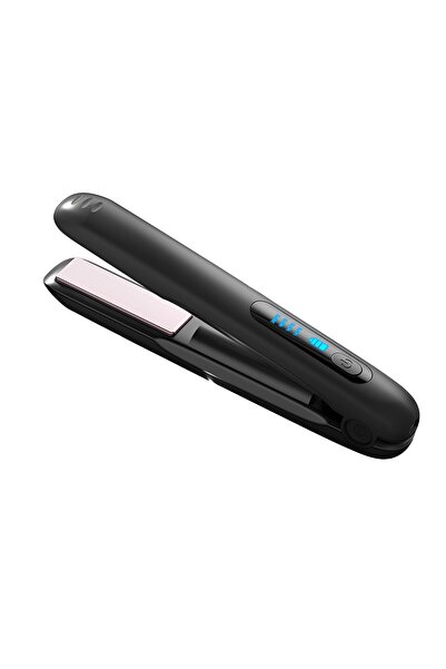 Flippy Placă de îndreptat părul, rabatabilă, adaptor tip C, tensiune 5V, capacitate baterie 5000 mAh, 23,5x3,3x4,5 cm