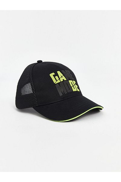 LC Waikiki Printed Mesh Detailed Boy's Cap Hat