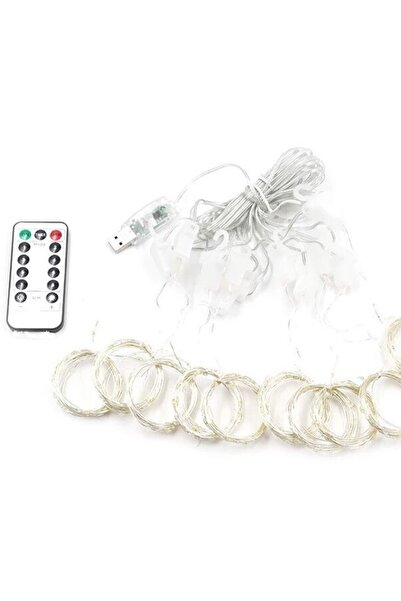 Flippy Instalație de Crăciun, Tip Cortină IP44, 3m x 1m, 100 Lumini LED, Mult...