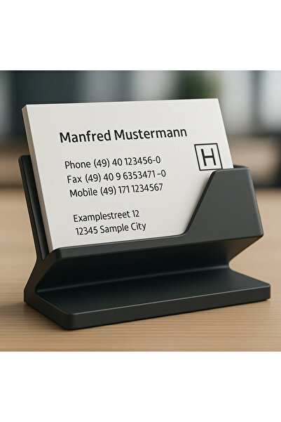 By Özdemir حامل بطاقة عمل مكتبي أنيق ومحترف