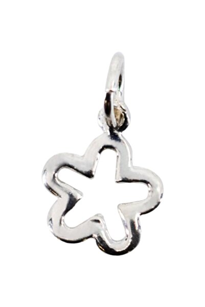 Bibilel Pandantiv din argint 925, model Jolie, contur floral, 15 x 10 mm, 0.5 g