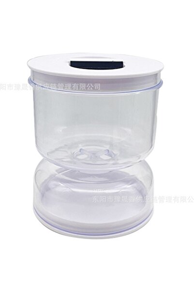 Flippy Jar for Pickles, Flippy, Liquid Separator, Airtight, Heat-resistant, Hourglass Type, 800 ml, ABS, Wh