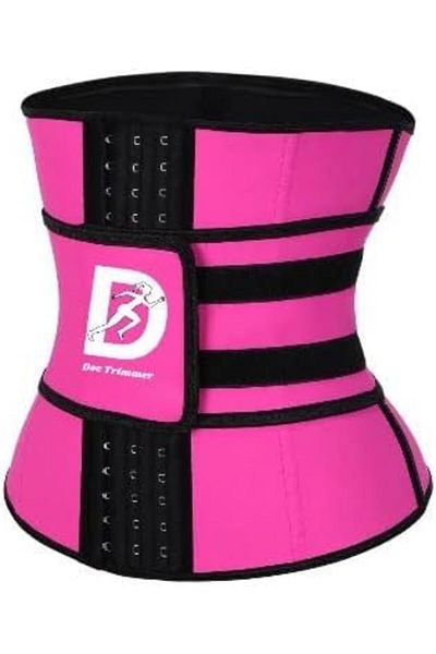 Dee-Trimmer Dee Trimmer Laura Single Strap Waist Trimmer Belt Slim Body Sweat Wrap for Stomach and Back Lumbar S