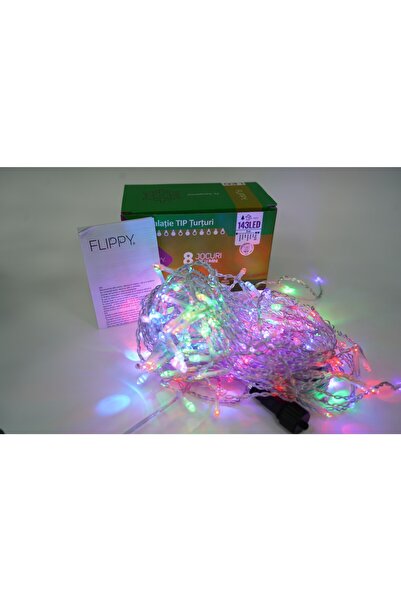 Flippy Flippy® Christmas Installation Section Turturi Type, 5 m, 143 LEDs, RB...