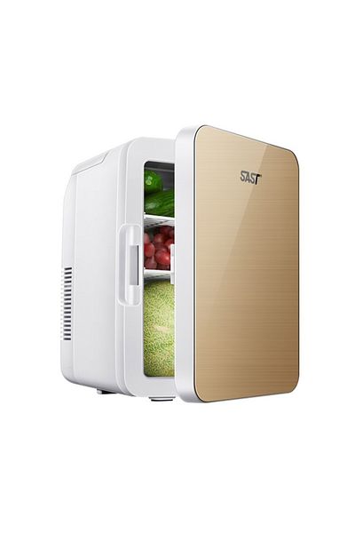 OEM Mini cosmetic refrigerator, dual heating/cooling function, portable, Outdoor -19x2