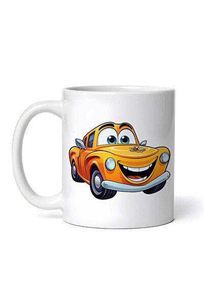 OEM Εξατομικευμένη Λευκή Κούπα, Guido The Carriage, Inovatix®. 330ml