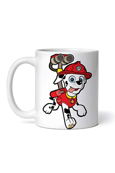 OEM Cană albă personalizată, Marshall Patrula Cățelușilor în acțiune, Inovati...