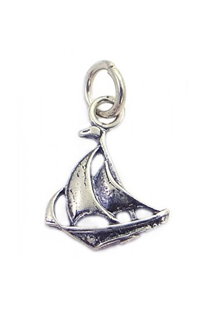 Bibilel Silver Pendant 925, Boat Model