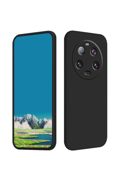 OEM Husa de Protectie pentru Xiaomi 14 Ultra Liquid Silicone cu Microfibra pe...