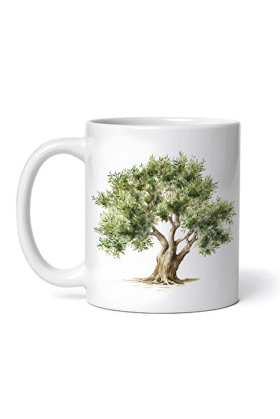 INOVATIX Personalized White Mug, Olive The Holy Tree, Inovatix®. 330ml