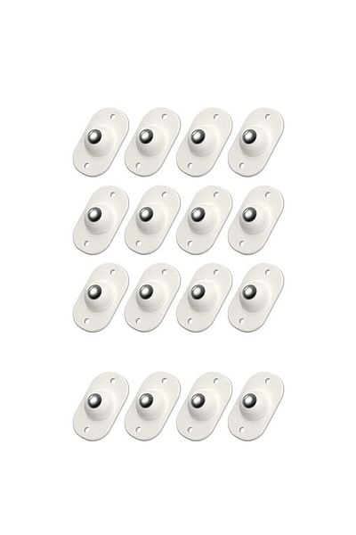 OEM Set of 16 Universal Self-Adhesive Wheels, for Moving Furniture, 360 Degree Rotation, Easy to