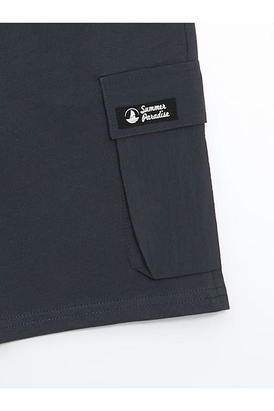 LC Waikiki Boys' Cargo Shorts with Elastic Waist