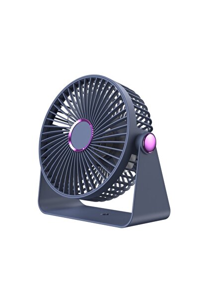 Flippy 2in1 Fan, Flippy, Table/Wall, USB Charging, 3.7 V, 4.5 W, 1200 mAh, 17.5 x 17 x 7.6 cm, Smoke Blue