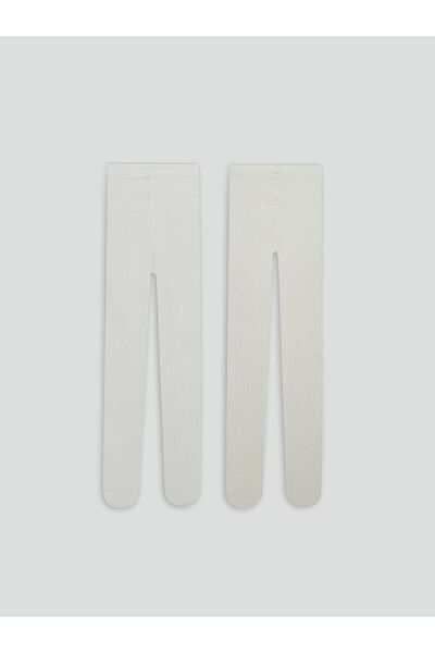 LC Waikiki Basic Baby Girl Pantyhose 2 Pack