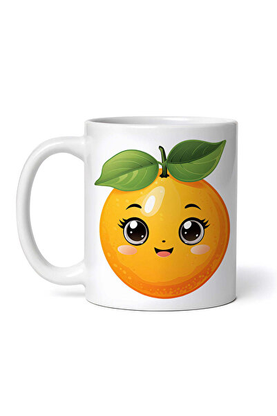 OEM Εξατομικευμένη Λευκή Κούπα, Mandarin In Love, Inovatix®. 330ml