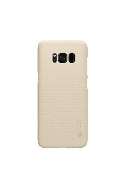 Flippy Samsung Galaxy S8 Nillkin Frosted Shield Gold Case + Protective Film