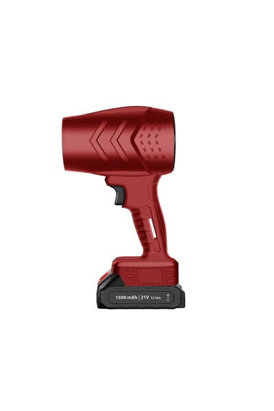 Flippy Multifunctional Portable Air Blower, Flippy, 1500 mAh, 25000 RPM, 2 Li Batteries and Charger, Cherry