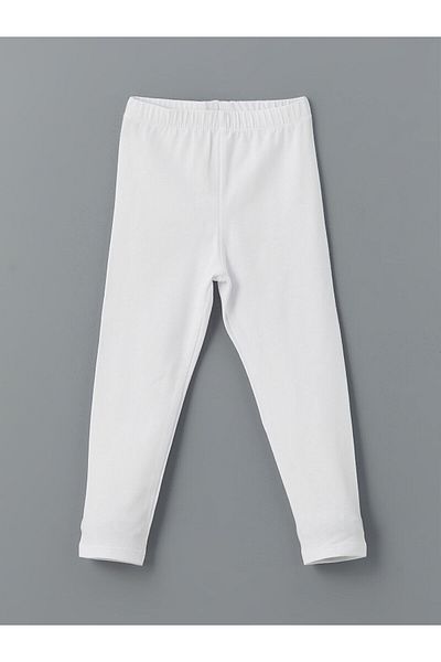 LC Waikiki Basic Girls' Tights with Elastic Waist