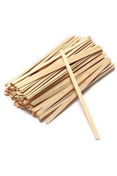 Flippy Set de 1000 palete de cafea din lemn, ambalate individual, 140x5x1.3 mm