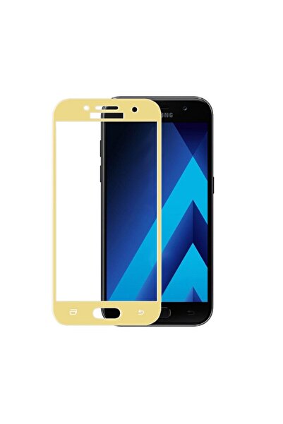 Flippy Γυαλί Samsung Galaxy A7 2017 5D Gold Glass Film