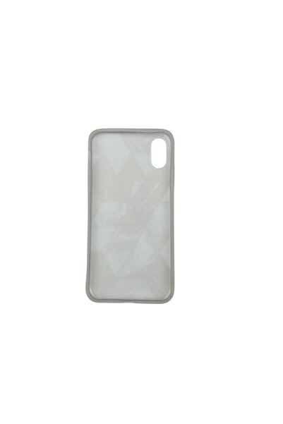 Flippy Husa protectie pentru Apple iPhone XR Soft IMD TPU Marble Geometric Albastru