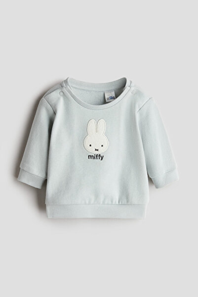 H&M İçi Tüylü Sweatshirt