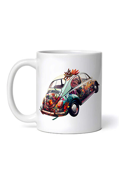 OEM Cană albă personalizată, mașină decorativă, Inovatix®. 330 ml