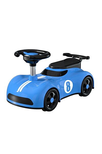 dalip Children's Push Car, 1-3 years, Bluetooth, Music, ABS, 4 Wheels, Seat Height 22 cm, Blue
