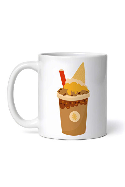 OEM Cană albă personalizată, milkshake cu înghețată, Inovatix®. 330 ml