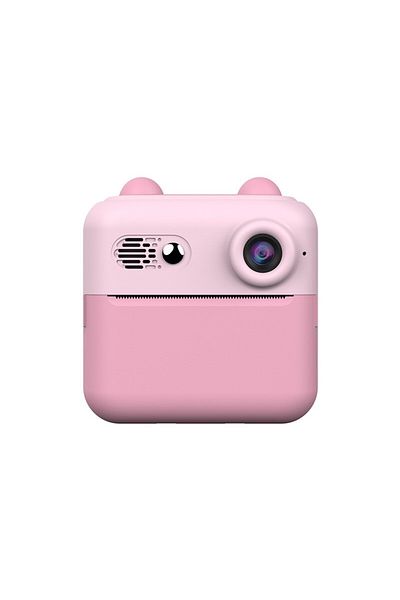 Flippy Cameră instantanee, Flippy, imprimare alb-negru, cablu USB-C, Bluetooth, iOS/Android, roz