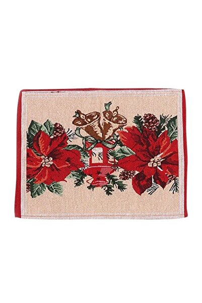 Flippy Christmas Table Napkin, 43 x 34 cm, Red
