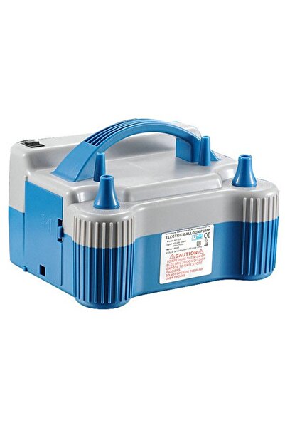 Flippy Pompă electrică pentru baloane, prize duble, 220V, 700W, albastru-gri