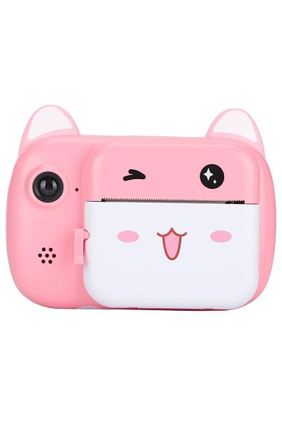 Flippy Cameră instantanee, Flippy, Selfie, Imprimare alb-negru, USB-C, Bluetooth, iOS/Android, Roz
