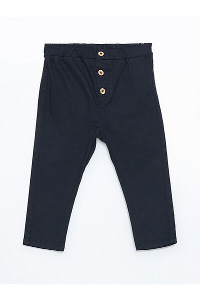 LC Waikiki Basic Boy's Trousers with Elastic Waist