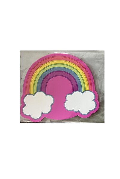 Flippy Coaster, Rainbow Design, PVC, 18.5 x 18.5 cm, Heat Resistant, Multicolor