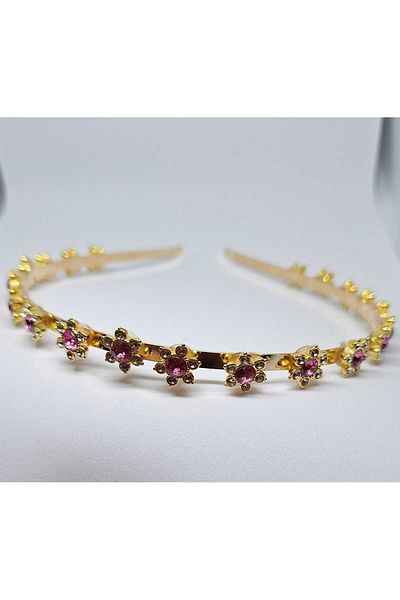 No Name Atelier Gold Crown Crown with Stones