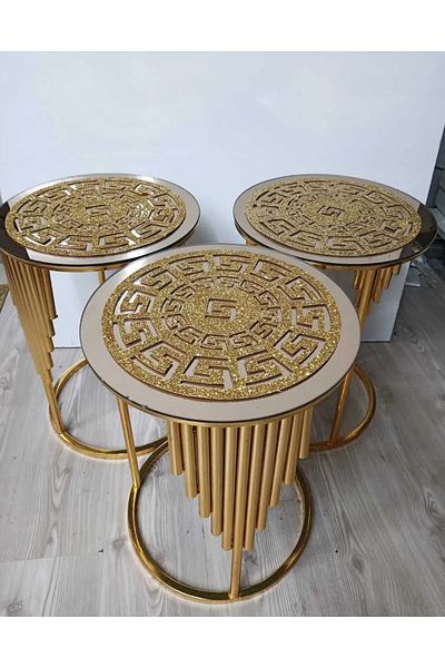 Şirin Hanem Coffee Table Cover Set Center Table Runner, Nesting Cover