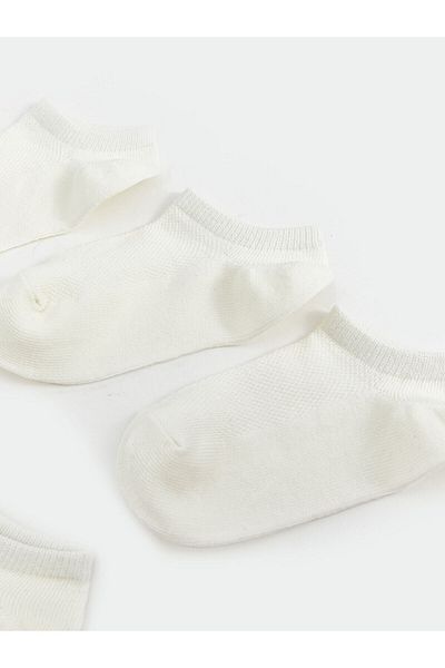 LC Waikiki Basic Baby Girl Booties Socks Pack of 5