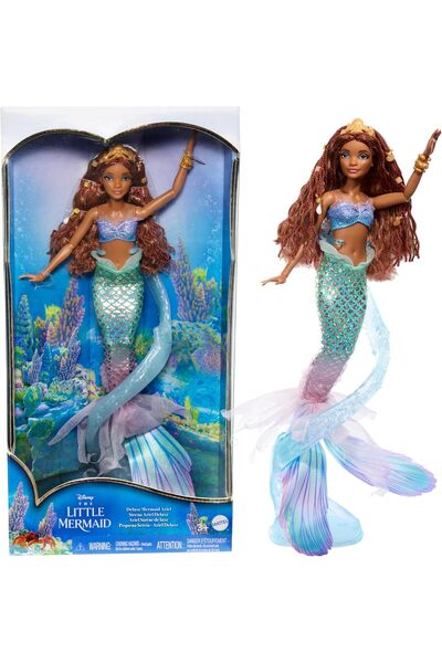 Disney Mattel Disney The Little Mermaid Deluxe Ariel Doll