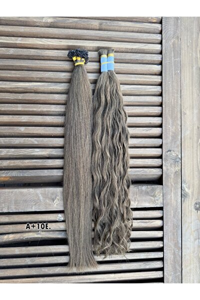 Suzan Peruk Mikro Kaynak Saç 65 cm %100 Gerçek 250 adet direk Kuaförde takılm...