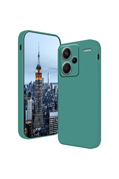 Xiaomi Carcasă Flippy din silicon lichid pentru Redmi Note 13 Pro Plus 5G - Verde