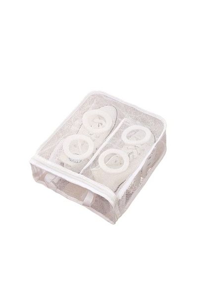 OEM Shoe Washing Bag, for Washing Machine, 36x30x12 cm, White