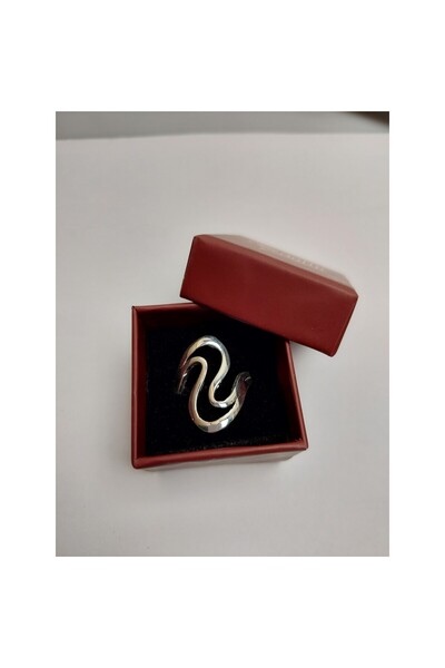 Jolie Silver 925 Silver Spiral Ring, Jolie Silver, 5.3g, 2.5 cm x 2 cm, M 60