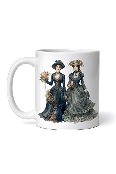 OEM Εξατομικευμένη Λευκή Κούπα, Βικτωριανή Μόδα για Γυναίκες με Φόρεμα Lois κ...