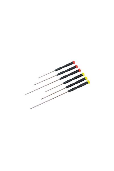 MEGA Precision screwdriver set with handle and long shaft