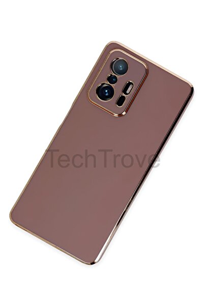 TechTrove Xiaomi Mi 11t Kılıf Parlak Tasarım Kamera Korumalı Ultra Yumuşak Es...