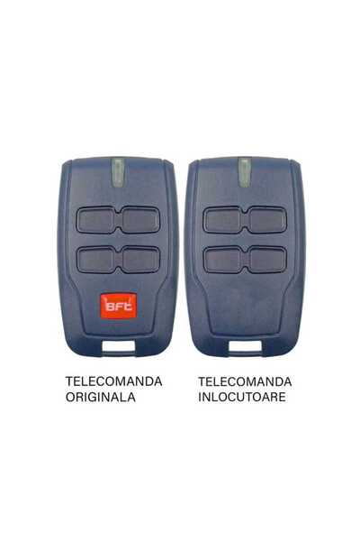 OEM Garage door remote control 4 buttons rolling code frequency 433.92 Mhz - BFT Mitto 4 (803)