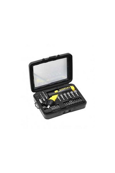 Stânley 22-piece 1/4" ratchet screwdriver set 0-63-022 Stanley