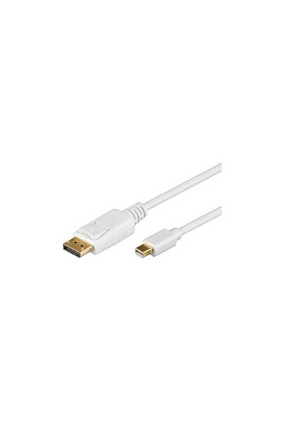 goobay Καλώδιο mini DisplayPort για DisplayPort v1.2 2m λευκό
